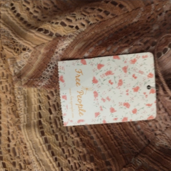 🥳🎉HP🎉🥳FreePeople Nude Combo dress - Size 2 NWT - Picture 3 of 8